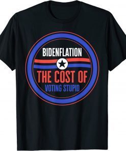 BidenFlation Cost Of Voting Joe Biden President Mushroom Goa Shirt