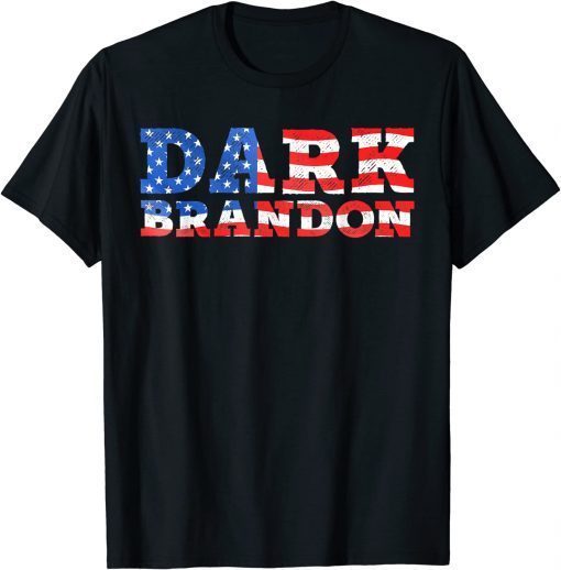Dark Brandon Biden Usa Flag T-Shirt