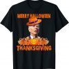 Joe Biden Confused Merry Thanksgiving For Halloween 2022 T-Shirt