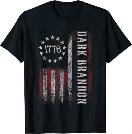 Dark Brandon Pro Joe Biden USA Flag Shirt