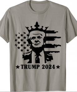 Trump 2024 Vintage America Flag Classic T-Shirt