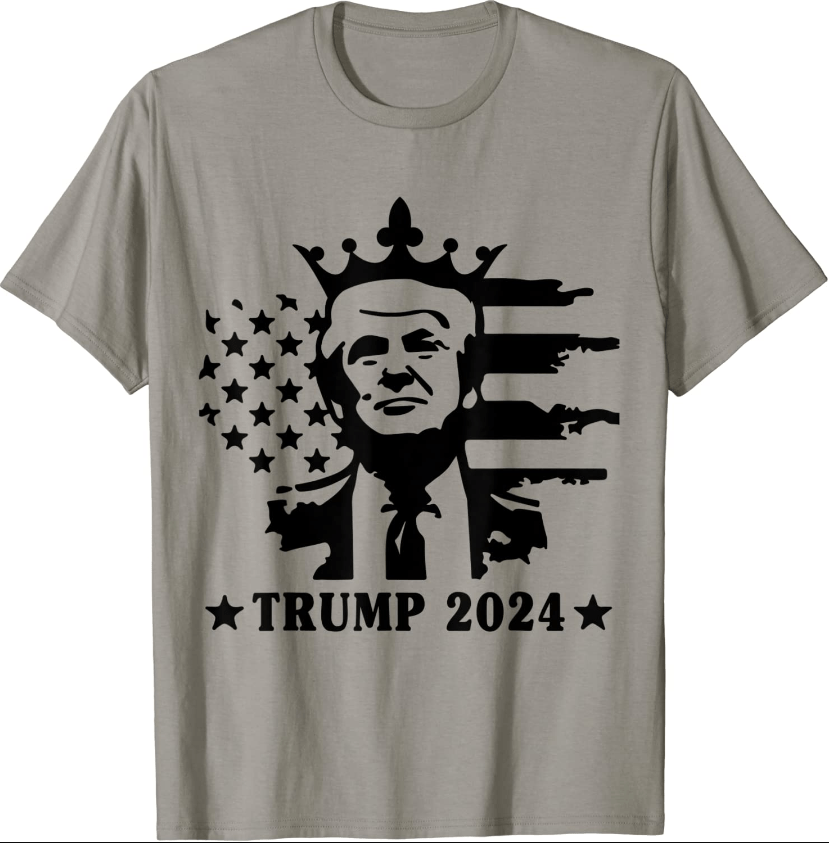 Trump 2024 Vintage America Flag Classic T-Shirt - Breaktshirt