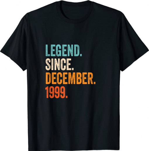 Legend Since December 1999 23rd Birthday Tee Shirt