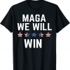 Maga We Will Win Trump 2024 USA Tee Shirt