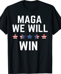 Maga We Will Win Trump 2024 USA Tee Shirt