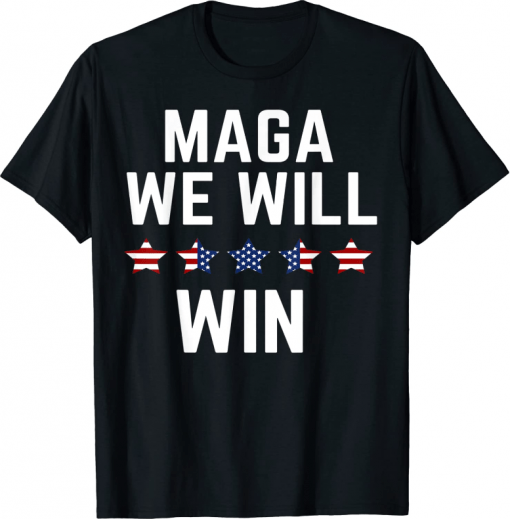 Maga We Will Win Trump 2024 USA Tee Shirt