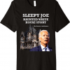 Sleepy Joe in Haunted White House Story Halloween Joe Biden Premium T-Shirt