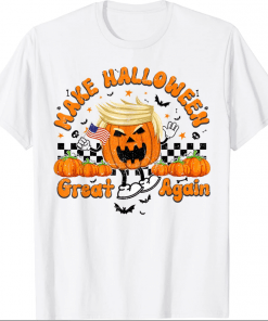 Make Halloween Great Again Funny Trumpkin Pumkin Halloween Unisex T-Shirt