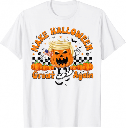 Make Halloween Great Again Funny Trumpkin Pumkin Halloween Unisex T-Shirt