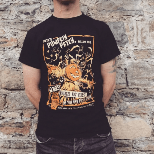 Vintage Halloween, Pete's Pumpkin Patch, Halloween Pumpkin Shirt