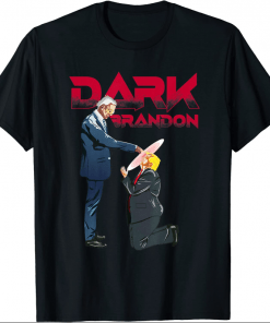 Funny Dark Brandon Funny Joe Biden Trump Political Republican T-Shirt