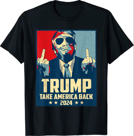 Trump 2024 flag take America back Shirt