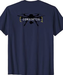 Consortiq with Left Chest Drone T-Shirt