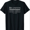 Brandon Saving America Political T-Shirt