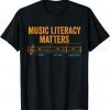 Music Literacy Matters I Like To Eat Puppies Official T-Shirt