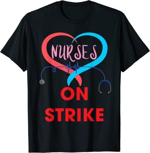 Nurses On Strike Minnesota Patients Before Profits T-Shirt