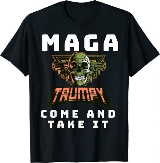 Scary Trumpy Halloween Costume Trump ULTRA MAGA Creepy Biden T-Shirt