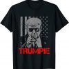 Trumpie Anti Biden Rally Wear US Flag T-Shirt