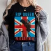 RIP Queen Elizabeth, Rest In Peace Elizabeth II, RIP Majesty The Queen, Queen Of England Since 1952 T-Shirt