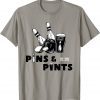 Funny Bowling Pins And Pints T-Shirt