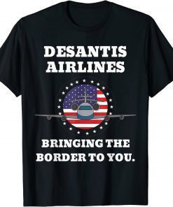 DeSantis Airlines Funny T-Shirt