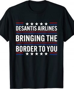 Desantis Airlines Bringing The Border To You Vintage T-Shirt