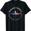 DeSantis Airlines Funny Political Meme Ron DeSantis Vintage T-Shirt