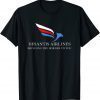 DeSantis Airlines Funny Political Meme Ron DeSantis USA Flag T-Shirt