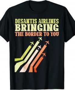 DeSantis Airlines Funny Retro DeSantis Airline T-Shirt