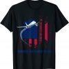 DeSantis Airlines Bringing The Border To You Vintage US Flag T-Shirt