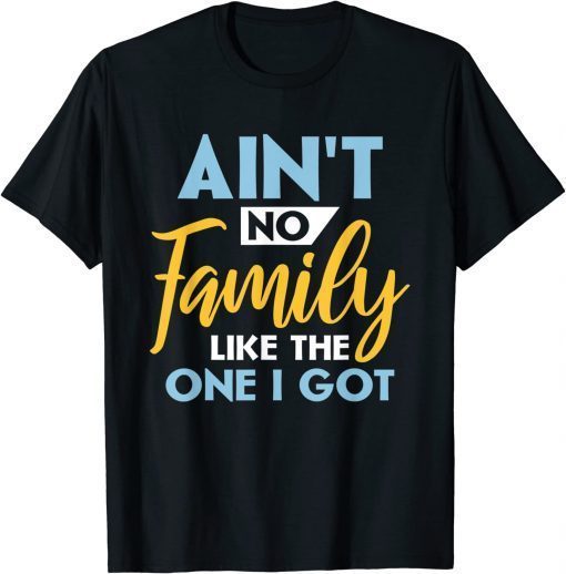 Family Matching Reunion Aint No Family Like The One I Got T-Shirt