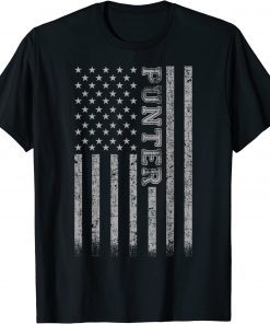 Punter American Flag Classic T-Shirt
