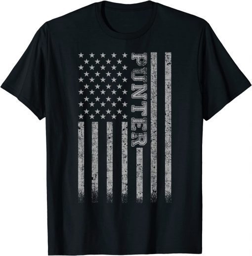 Punter American Flag Classic T-Shirt