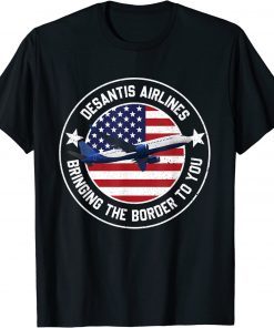 DeSantis Airlines American Flag T-Shirt