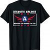 Top DeSantis Airlines Funny Political Meme Ron DeSantis USA Flag T-Shirt