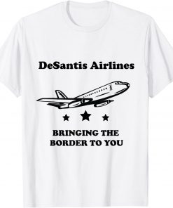 2024 DeSantis Airlines Funny Political Meme Ron DeSantis T-Shirt