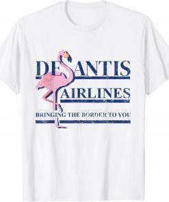 DeSantis Airlines Funny Political Meme Ron DeSantis Funny T-Shirt