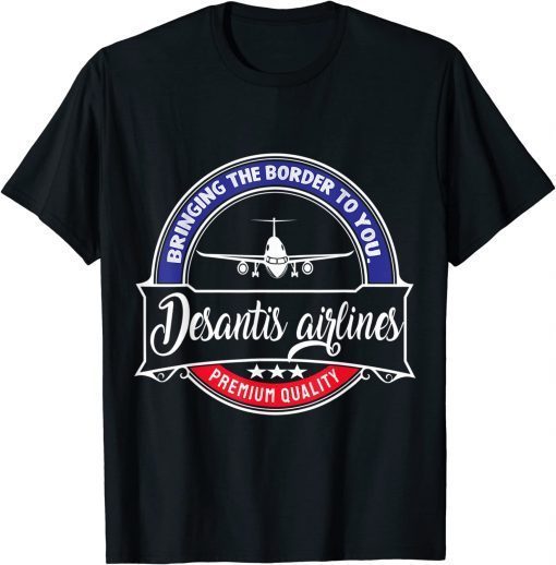 Top DeSantis Airlines 2024 T-Shirt