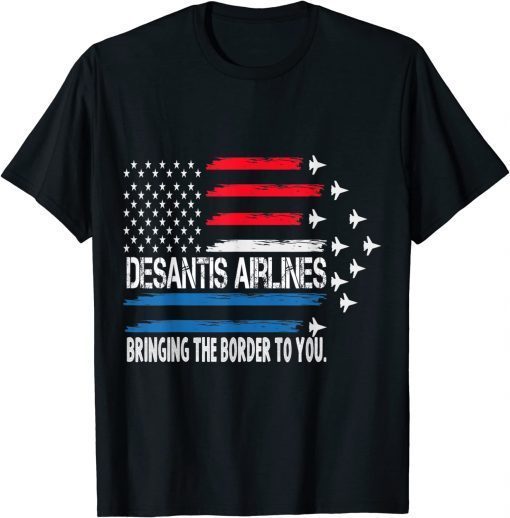 Top DeSantis Airlines Vintage T-Shirt