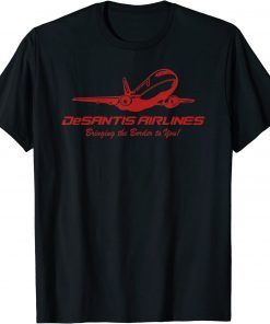 DeSantis Airlines Funny Political Meme Ron DeSantis Official T-Shirt