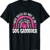 Leopard Rainbow Dog Groomer Pet Grooming Stylist Groomers T-Shirt