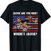 Where's Jackie are You Here Joe Biden Falling Off Bike T-Shirt