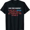 1 Out Of 3 Biden Supporters Is Just As Stupid As The Other Official T-Shirt