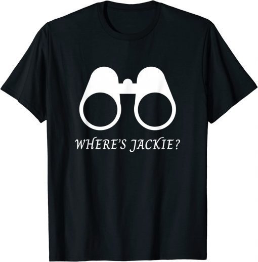 Anti Biden Meme, Lets Go Brandon Where's Jackie? Political Halloween Costume T-Shirt