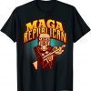 Dark Brandon Halloween Costume Scary Trump MAGA F-15 Biden T-Shirt