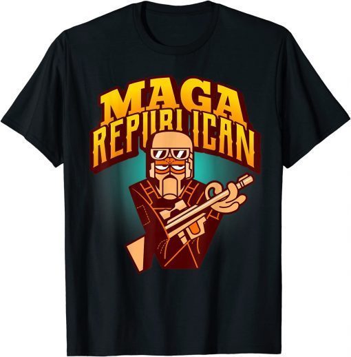 Dark Brandon Halloween Costume Scary Trump MAGA F-15 Biden T-Shirt