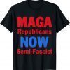 Semi-Fascist Funny Biden Quotes Humor Political Funny T-Shirt