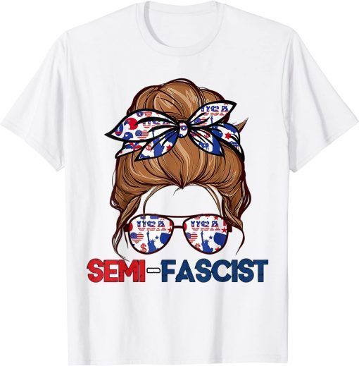 Vintage Semi-Fascist Political Humor T-Shirt