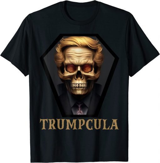 Trump Halloween Costume Trump Halloween Trump Skull Funny T-Shirt