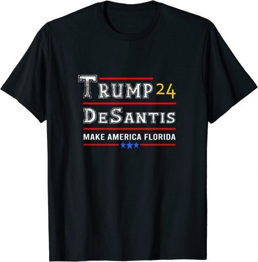 Trump 2024 for President, Make America Florida Gift T-Shirt